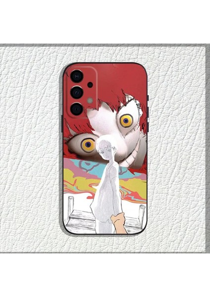 Samsung Galaxy A13, A21S, A22, A31, A32, A52, A53, A71, A80, A91 Yumuşak Siyah Kabuk: Z8/malzeme Için D-Devilman C-Crybaby Telefon Kılıfı (Yurt Dışından)