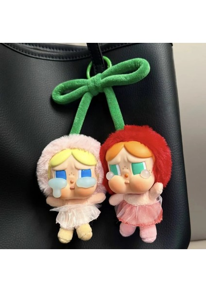 Crybaby Yeni Kiraz Ikiz Vinil Keychain - "eros Gözyaşları" Serisi Hang Tag Charm Collectiblecolor: Plastik Ambalaj (Yurt Dışından)