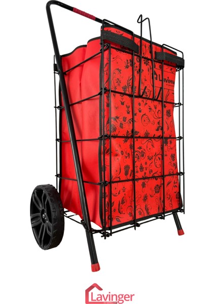 Kaliteli Metal Pazar Arabası Büyük Teker Kalın Telli 6 Mm. Mega Teker (22CM) fiyatları