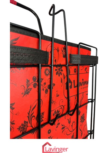 Kaliteli Metal Pazar Arabası Büyük Teker Kalın Telli 6 Mm. Mega Teker (22CM) indirimleri