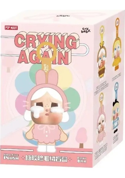 Popmart Crybaby Crying Again Seri Serisi Vinil Kutu Oyuncaklar Kawaii Anime Action Figür Caixa Caja Sürpriz Gizem Kutusu Dolls Girlscolor: 1 Adet (Yurt Dışından)
