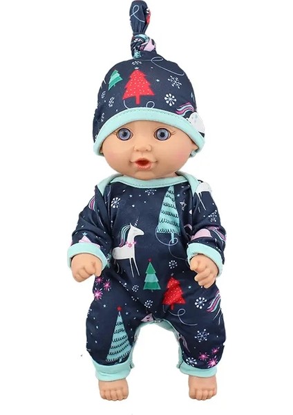 10-12 Inç Bebek Bebek Için Yeni Tulum Bebek Kıyi 25-30CM Yeniden Doğmuş Bebekler Bebek Giysileri Renk: 06 (Yurt Dışından)