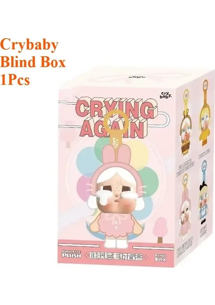 Yeni Orijinal Crybaby Crying Again Seri Serisi Kutu Vinil Yüz Bebek Kolye Anahtarları Dekorasyon Gizem Peluş Oyuncak Sürpriz Hediye Kilo: 1 Pcs (Yurt Dışından)