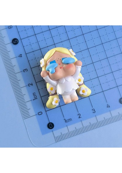 Sevimli Mimini Crybaby Bebek Oyuncak Karikatür Pvc Model Oyuncak Oyuncak Masaüstü Süsleme Modeli Oyuncak Renk: Sarı (Yurt Dışından)