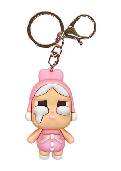 Stokta 2025 Yeni Crybaby Crying Again Seri Serisi Kutu Figürleri Vinil Yüz Bebek Crybaby Kolye Keychain Gizem Kutusu Oyuncak Hediye Renk: 02 (Yurt Dışından)