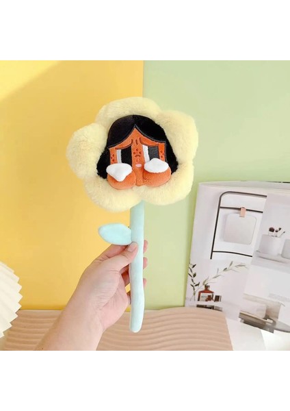Crybaby Sad Club Peluş Kutu Peluş Çiçek Serisi Kavay Düşman Kutusu Sevimli Hediye Koleksiyonu Dekorasyonu 1: 1 Çoğaltma Hediyesi: Sarı (Yurt Dışından)