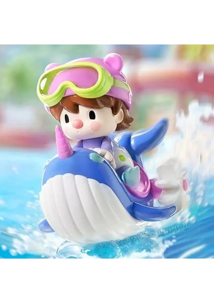 Pop Mart Dimoo Water Party Serisi Kutu Oyuncaklar Sürpriz Tahmin Torbası Aksiyon Figürü Karikatür Model Gizem Kutusu Kızlar Hediye Kol: Tatlı Fasulye (Yurt Dışından)