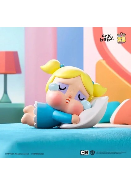Orijinal Crybaby Serisi Kutu Moda Şirin Bebek Toplanan Masaüstü Süsler Gizem Kutusu Pvc Model Doğum Günü Oyuncak Kız Hediye Renk: D (Yurt Dışından)