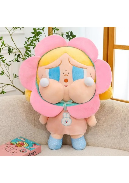 Büyük Boyutlu Popmart Crybaby Sad Kulüp Peluş Oyuncak Kawaii Doldurulmuş Bebek Anime Sevimli Ağlama Bebek Karikatür Yastık Ev Dekor Doğum Günü Hediyesi: 30CM/RENK: Sad Club (Yurt Dışından)
