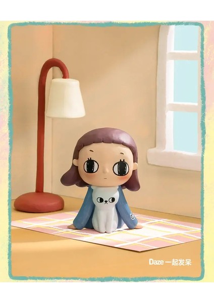 Orijinal Popmart Nyota Fluffy Life Serisi Kawaii Anime Model Oyuncak Heykelcik Hediye Odası Dekorasyon Doğum Günü Hediyesi Noel Hediyeleri Oyuncak: Onaylamak Için Açık Kutu (Yurt Dışından)