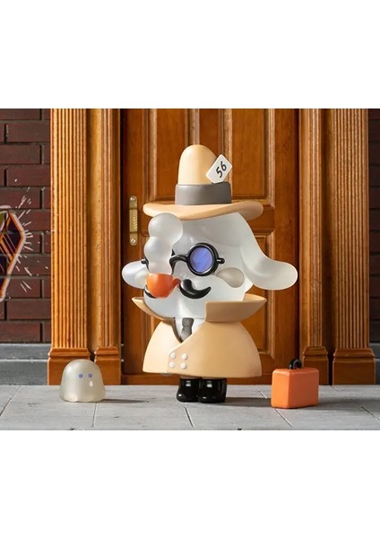 Pop Mart Crybaby Monster Gözyaşları Serisi Serisi Kutu Oyuncaklar Anime Action Figür Caixa Caja Sürpriz Gizem Kutusu Dolls Kızlar Hediye Renk: Mr. Görünmez (Yurt Dışından)