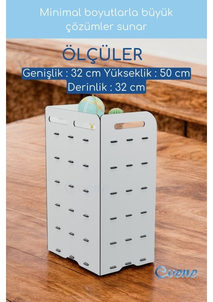 Dosya Düzenleyici Masa Üstü Organizer Ahşap Evrak Rafı Model 5