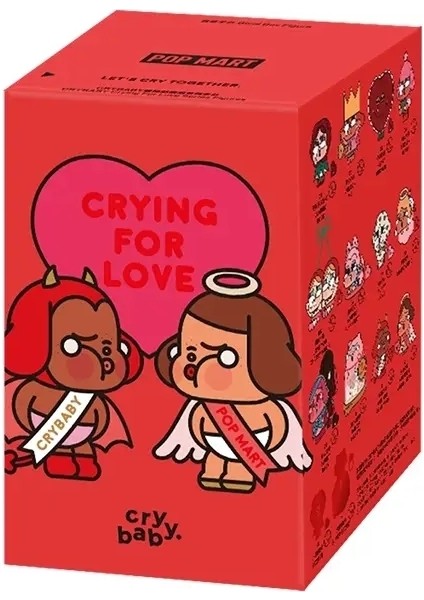 Orijinal Crybaby For Love Serisi Kutu Sevgililer Günü Sevgililer Günü Modaya Gizem Gizem Kutusu Giftcolor Olarak Aşk Atmosfer Tasarım Gizem Kutusu: 1 Pc Blind Box (Yurt Dışından)