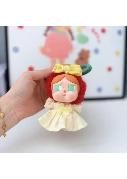 Crybaby ve 10CM Pamuklu Bebek Şal Için Sürü Etek Giyim Için Mini Bebek Kıyi Kıy Aksesuarları Renk: Sarı Yay Etek/boyut: Bebek Yok (Yurt Dışından)