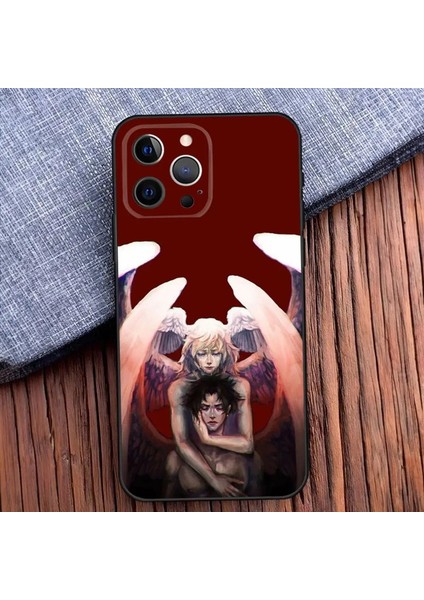 D-Devilman C-Crybaby iPhone Için 16,15,14,13,12,11, Pro, X, Xs, Max, Xr, Artı, Mini Yumuşak Siyah Kapak Rengi: Z3/malzeme: IPHONE16PRO (Yurt Dışından)