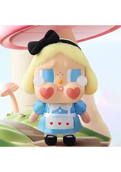 Popmart Crybaby Crying Again Seri Serisi Vinil Kutu Oyuncaklar Kawaii Anime Action Figür Caixa Caja Sürpriz Gizem Kutu Dolls Kızlar Renk: Alice Blue (Yurt Dışından)