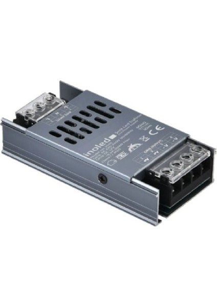 Inoled 2144 ,220VAC 12VDC/5A 60W/5MT LED Trafo