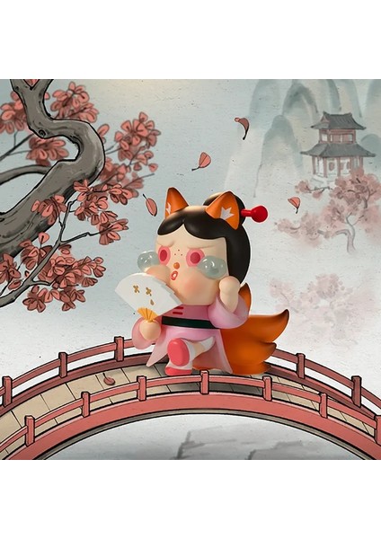 Popmart Matchless Pop Mart 14. Yıldönümü Serisi Kutu Oyuncaklar Kawaii Anime Aksiyon Figürü Sürpriz Gizem Kutusu Bebek Kız Hediye Renk: Fox Spirit (Yurt Dışından)