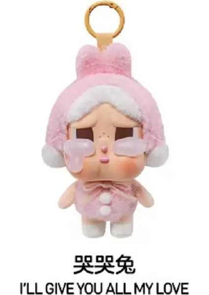 Yeni Orijinal Crybaby Crying Again Seri Serisi Kutu Figürleri Vinil Yüz Bebek Kravat Kolye Keychain Gizem Kutusu Oyuncak Hediye Renk: D (Yurt Dışından)