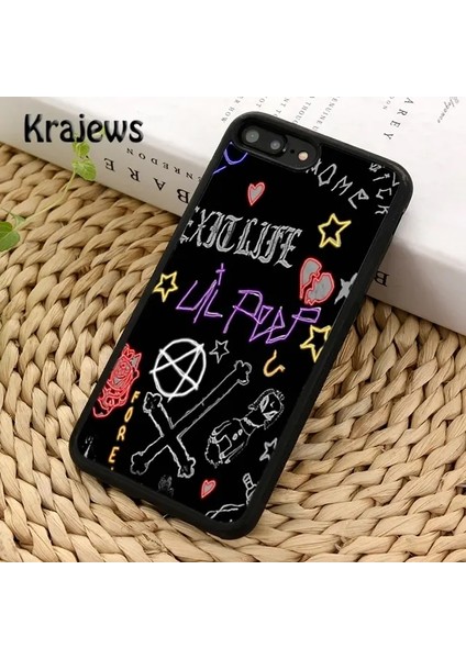 Lil Peep Hellboy Life Is iPhone 16 15 14 Plus Xs Xr 11 12 Mini 13 Pro Max Renk: 005/MALZEME: Iphone 15 Için (Yurt Dışından)
