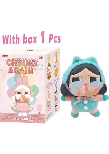 Sıcak Sales Crybaby Againt Again Seri-Vinil Yüz Kutusu Gizem Kutusu Tahmin Tahmini Toys Bebek Sevimli Anime Figür Masaüstü Süsler Renk: E 1pcs (Yurt Dışından)