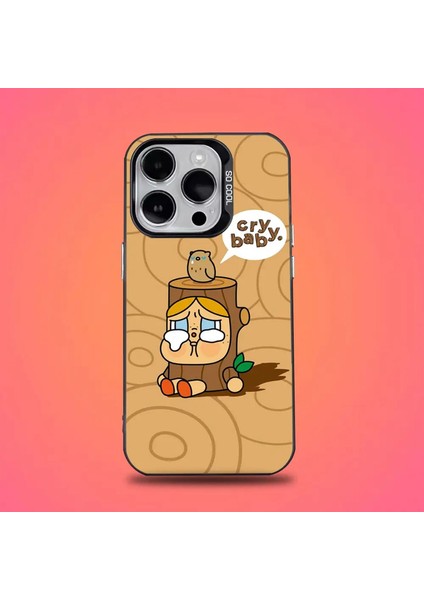 Iphone Için Sevimli C-Crybaby Dol Telefon Kılıfı 16,15,14,13,12,11, Pro, Max, Plus, Mini, Xs, Se Anti Güz Siyah Mat Sert Tampon Renk: Z4/malzeme: IPHONE11 (Yurt Dışından)