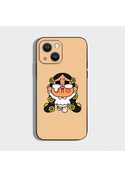 Iphone Için Sevimli C-Crybaby Dol Dol Telefon Kılıfı 16,15,14,13,12,11 Plus, Pro Max, Xs, X, Xr, Se, Mini, 8,7, Yumuşak Silikon Siyah Kapak Renk: Z2/malzeme: Iphonexsmax (Yurt Dışından)