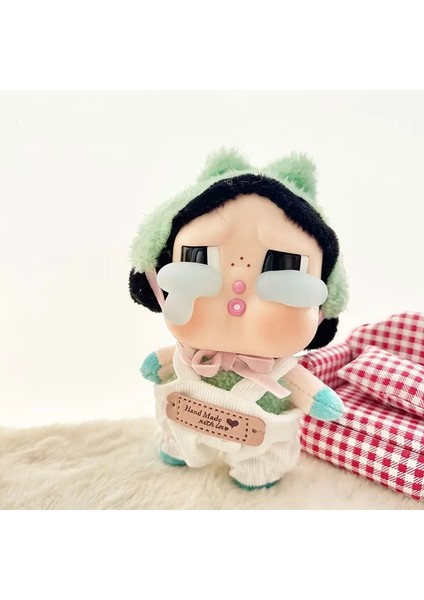 15 cm Için Yeni Crybaby Ağlayan Bebek Gözyaşları Vinil Yüz Peluş Bebek Kıyleri Seti Dollcolor Dahil Değil: A-Bebek Yok (Yurt Dışından)