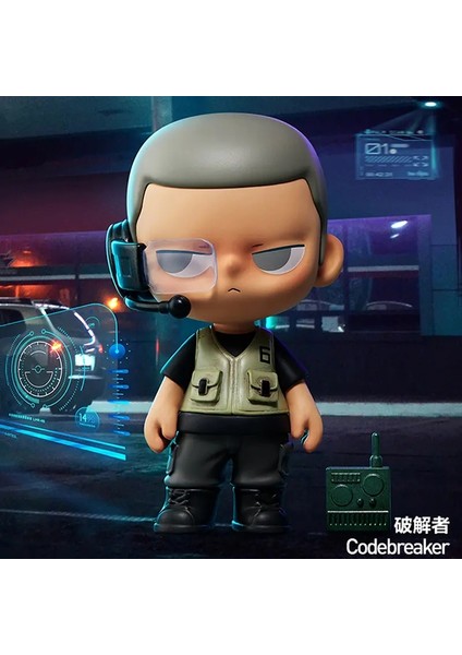 Pop Mart Kubo Karakter Serisini Seçin Kutu Oyuncaklar Tahmin Tahmini Gizem Kutusu Mistery Caixa Action Figür Şaşırtıcı Sevimli Model Renk: Codebreaker (Yurt Dışından)