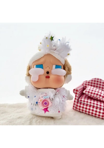 Yeni 15 cm Crybaby Ağlayan Bebek Gözyaşları Vinil Yüz Peluş Bebek Kıyleri Seti Dollcolor Dahil Değil: E Bebek Yok (Yurt Dışından)