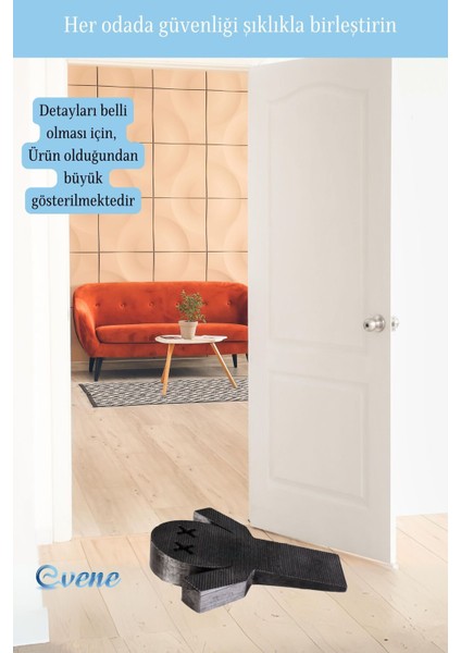 Kapı Stoperi Gümüş Eskitme Renk Dekoratif Kapı Tutucu Durdurucu Model 3