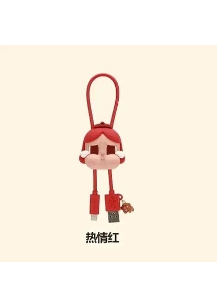 Orijinal Crybaby Kendinizi Karşılaştılar Serisi Kablo Crybaby Şarj Kablosu Telefon Için (Usb-Lightning) Sevimli Hediye Apple Phoncolor: Onaylamak Için Açık Kutu (Yurt Dışından)