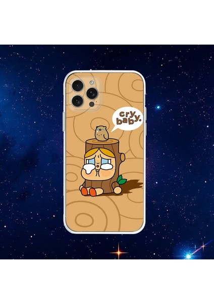 Iphone Için Sevimli C-Crybaby Dol Dol Telefon Kılıfı 16,15,14,13,12,11 Plus, Pro, Maks, Xr, Xs, X, 7,8 Plus, Se, Mini Şeffaf Kabuk Renk: Z4/malzeme: Iphonexsmax (Yurt Dışından)