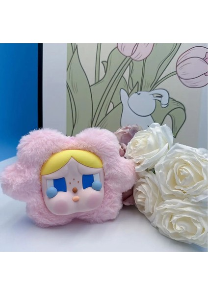 Yeni Crybaby Peluş Anahtarlık Kawaii Pembe Para Çantası Kulaklık Çantası Cep Telefon Çantası Çantası Çift Kitap Çantası Araba Keycolor: Pink (Yurt Dışından)