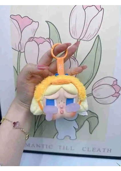 Crybaby Crying Again Serisi Kutu Figürleri Vinil Yüz Bebek Crybaby Kolye Keychain Gizem Kutusu Oyuncak Hediye Renk: A3 (Yurt Dışından)