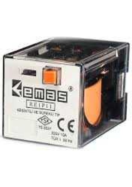 RE1P11AC024 ,24VAC 3A3K/10A Yuvarlak-11-Pin Röle