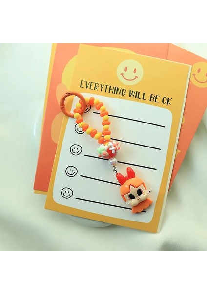 Kawaii Tears Serisi Crybaby Keychain Sevimli Çizgi Bebek Sırt Çantası Kolye Inspeart Boncuklu Bileklik Aksesuarları Dekorasyon Hediye: B (Yurt Dışından)