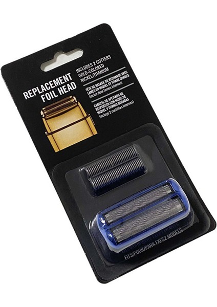 Barberology Double FXFS2G Erkek Kablosuz Tıraş Makinesi Special Shaver-C Için Yedek Folyo ve Kesiciler (Yurt Dışından)