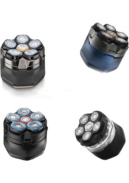 2 Adet 6 Bıçaklı Manyetik Yedek Tıraş Başlığı, Yıkanabilir Tıraş Bıçağı Başlıkları Erkekler Için Baş Tıraş Makinesi Yedekleri (Yurt Dışından) fırsatları