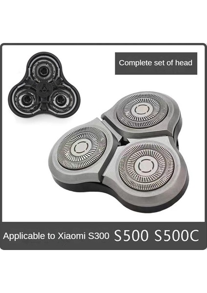 S500C S500 S300 Elektrikli Tıraş Makinesi Başlığı Için 3 Adet MJTXD01SKS Tıraş Makinesi Başlığı Kesici Başlık Aksesuarlarını Değiştirin (Yurt Dışından) fiyatları