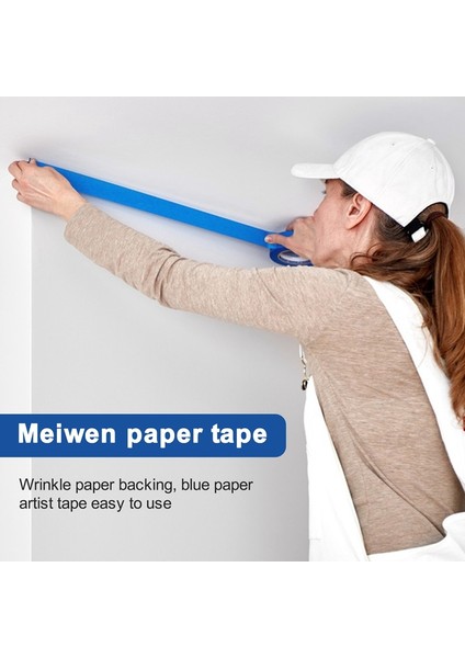 2 Adet Mavi Ressam Bandı 5 cm Genişliğinde, Çıkarılabilir Maskeleme Bandı, Ev Dekorasyonu, 3D Yazıcı, Kaligrafi ve Resim Için (Yurt Dışından) indirimleri