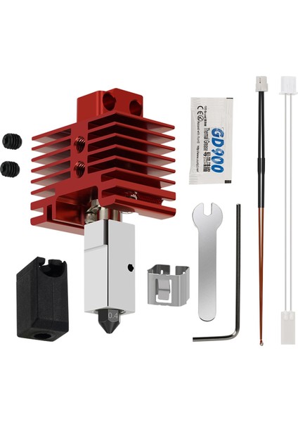 X1/X1C V2.0 Için Hotend Yükseltmesi X1 Için Sıcak Uç Baskı Kafası 3D Baskı Parçaları (Yurt Dışından)