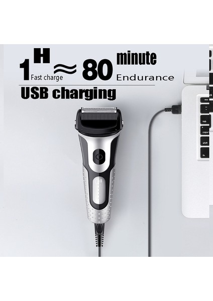 USB Şarjlı Tıraş Makinesi Erkek Sakal Düzeltici (Yurt Dışından) fırsatları