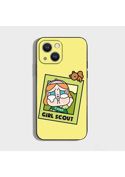 Iphone Için Sevimli C-Crybaby Dol Dol Telefon Kılıfı 16,15,14,13,12,11 Plus, Pro Max, Xs, X, Xr, Se, Mini, 8,7, Yumuşak Silikon Siyah Kapak Çarşamba: Z8/malzeme: Malzeme: (Yurt Dışından)