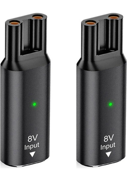 8V HQ850 Tip-C Tıraş Makinesi Şarj Adaptörü Tek Bıçaklı Şarj Dönüştürücü QP2530 QP2630 Elektrikli Sakal Düzeltici B (Yurt Dışından)