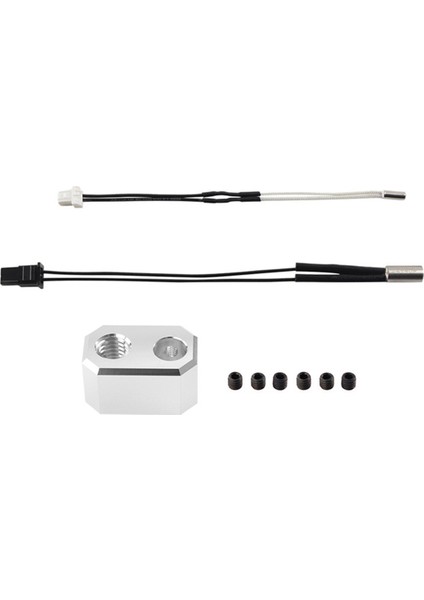 Prusa Mk4 Termistör 24V 40W Isıtıcı Termometre Hattı Isıtma Bloğu Kiti 3D Yazıcı Ekstruder Nozulu (Yurt Dışından)