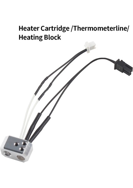 Prusa Mk4 Termistör 24V 40W Isıtıcı Termometre Hattı Isıtma Bloğu Kiti 3D Yazıcı Ekstruder Nozulu (Yurt Dışından) fırsatları