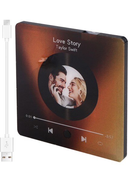 Özelleştirilebilir Müzikli Buzdolabı Mıknatısı - Müzikseverler Için Çalınabilir Şarkılarla Kişiselleştirilmiş Buzdolabı Çıkartması (Yurt Dışından)