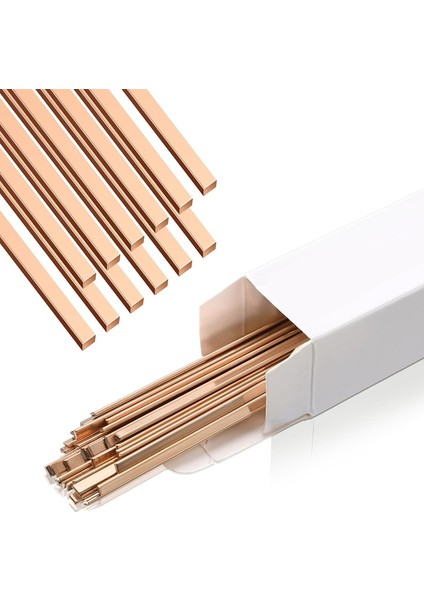 40 Çubuk Bakır Lehim Alaşımlı Düz Kaynak Çubuğu Endüstriyel Klima, Buzdolabı, Soğuk Hava Deposu, Hvac Için Uygundur (Yurt Dışından) fiyatları