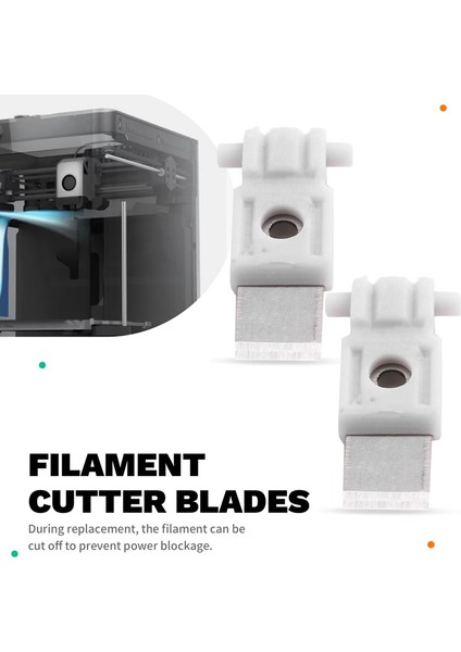 X1/X1C/P1S/P1P/A1/A1 Mini 3D Yazıcılar Için 3 Adet Filament Kesici Bıçak Değişimi Filament Kesici Yedek Parçaları (Yurt Dışından) indirimleri
